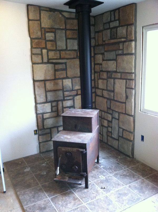 Wood burning stove